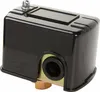 A black pressure switch with gold metal accents, shown from a diagonal angle against a white background. Podgląd zdjęcia produktu