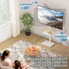 TV Bodenständer für 32-65 Zoll Fernseher bis 40 kg, Weiß, Produktbild-Vorschau 3
