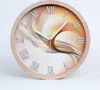 Holzuhr 20fi cm wanduhr - weiße Spitzen - abstrakter Produktbild-Vorschau 1