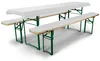 Beautissu 3tlg Bierzeltgarnitur Auflage Set 50cm Comfort Produktbild-Vorschau 2