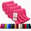 Betz 4 Stück Luxus Fleecedecken 130x170 cm Kuscheldecken  Produktbild-Vorschau 1