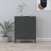 vidaXL Komoda z szufladami antracytowa 80x35x101,5 cm Podgląd zdjęcia produktu 2