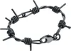 etNox hard and heavy Armband Uni Stacheldraht silberfarben Produktbild-Vorschau 4
