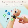 Smartwatch Damen, 1,27 HD Screen Rund Klein Armbanduhr mit Produktbild-Vorschau 2