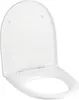 WC-Sitz VIVANO mit Deckel, abnehmbar Scharniere: Edelstahl, Produktbild-Vorschau 1