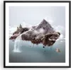 Gerahmtes Poster - Schwarzer Rahmen - Umwelt Natur - 60x60 Produktbild-Vorschau 1