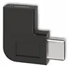 goobay 90° Adapter USB C auf USB C schwarz (Bulk) Produktbild-Vorschau 1