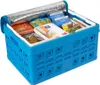 Sunware Square Vouwkrat + Koeltas 32L 49x36x24.5 cm Blauw Náhľad obrázku produktu 1