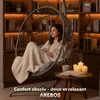 AREBOS Fauteuil suspendu avec support Panier suspendu Voir les images du produit 6