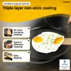 endusor pánev na crêpes pro indukci s nepřilnavým povrchem na přípravu crêpes, lívanců a palačinek Náhled obrázku produktu