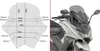 Cupolino GIVI intercambiabile fumé 42x48,5cm per KYMCO AK Anteprima dell’immagine prodotto 2