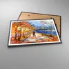 Gerahmtes Poster - Schwarzer Rahmen - Park Paar Baum - Produktbild-Vorschau 3
