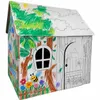 Malhaus Tiere Kartonhaus zum Bemalen, 100x78x110 cm Produktbild-Vorschau 5