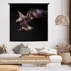 MuchoWow® Wandteppich Wandbehang Adler - Vogel - Federn Produktbild-Vorschau 2