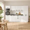 ULWEHOME | Küchenzeile 300 cm Weiß Hochglanz, Produktbild-Vorschau 5
