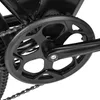 Close-up of a bicycle's crankset and chain. Produktbild-Vorschau