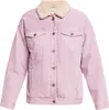 ROXY Great Time Damen Jeans-Jacke gefütterte Denim-Jacke Produktbild-Vorschau 1