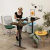 LZQ Elektrisch verstelbaar bureau, 140x60 cm, met 3 Productafbeelding-voorbeeld 8