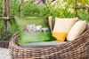 MuchoWow® Outdoor Kissen - Pferde - Tiere - Gras - 60x40 cm Produktbild-Vorschau 3