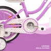 Bicicletta da ragazza 14 pollici campanello Ruote Anteprima dell’immagine prodotto 4