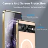 Für Google Pixel 8 MagSafe Magnetic Frosted Metal Hülle Produktbild-Vorschau 5
