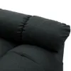 vidaXL Poltrona relax in tessuto grigio scuro Anteprima dell’immagine prodotto 14