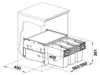 BLANCO 526204 SELECT II 60/3 Abfallsystem 45 (3x 15) Liter Produktbild-Vorschau 2