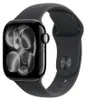 Apple Watch 11 Smartwatch 42mm Jet Black/Schwarzes Armband Produktbild-Vorschau 1