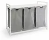 Cestino portabiancheria Relaxdays con 3 sacchi, 150 L, Anteprima dell’immagine prodotto 8