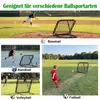 COSTWAY, rete da allenamento per calcio, dimensioni 101x101 Anteprima dell’immagine prodotto 4