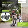 JUSKYS® Kinderroller Lumox - Schwarz, LED-Räder, Produktbild-Vorschau 2