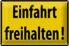 Blechschild Einfahrt freihalten, 30 x 20 cm, Blechschilder Produktbild-Vorschau 2