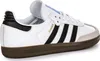 A side view of an Adidas Samba OG J sneaker. Voir les images du produit