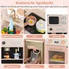 Cucina per bambini COSTWAY con accessori da cucina, cucina Anteprima dell’immagine prodotto 4