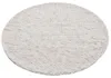 Wollteppich Sina weicher handweb Teppich Natur Rund Beige Produktbild-Vorschau 2