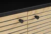SalesFever Highboard | 4 Türen, 1 offenes Fach | MDF Eiche Produktbild-Vorschau 13