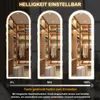 Koonmi LED Ganzkörperspiegel 165 x 60 cm stabiler Rahmen Produktbild-Vorschau 5