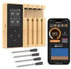 ZELURXX Kabelloses Bluetooth Bratenthermometer mit 4 Sonden Produktbild-Vorschau 1