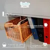 Creative Home 4 x Malý prútený košík  40x30x24 cm | Sada 4 Náhľad obrázku produktu 4
