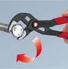A pair of pliers gripping a bolt, with a red arrow indicating rotation. Anteprima dell’immagine prodotto