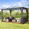 TOOLPORT Gartenpavillon 3x4 m wasserdicht ALU Deluxe Produktbild-Vorschau 13