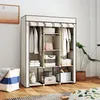 HOMCOM Stoffschrank, Faltschrank, Kleiderschrank mit Produktbild-Vorschau 2