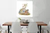 MuchoWow® Poster Tiger - Pflanzen - Baum 75x75 cm - Wand Produktbild-Vorschau 2