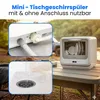 Bomann® Tischgeschirrspüler mit Tank | mit und ohne Produktbild-Vorschau 2