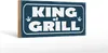 Holzschild Hinweis 27x10cm King of Grill Grillen Produktbild-Vorschau 2