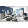 Jugendzimmer Set mit Bett 140x200 cm 5-teilig LEEDS-10 in Produktbild-Vorschau 14