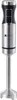 A studio shot of a silver and black immersion blender against a white background. Produktbild-Vorschau