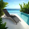 2 chaises longues en aluminium, à 5 niveaux - noir Voir les images du produit 9