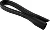 A black, flexible crevice tool for a vacuum cleaner is shown against a white background. Voir les images du produit