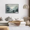 Gerahmtes Poster - Schwarzer Rahmen - Sturm Berge Produktbild-Vorschau 7